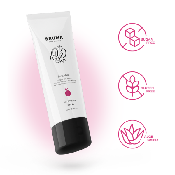 BRUMA - ALOE VERA SLIDING GEL BUBBLEGUM FLAVOR 100 ML - Image 2