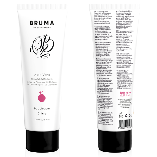 BRUMA - ALOE VERA SLIDING GEL BUBBLEGUM FLAVOR 100 ML - Image 5