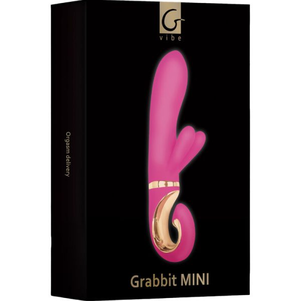 G-VIBE - GRABBIT MINI PINK SILICONE VIBRATOR - Image 3