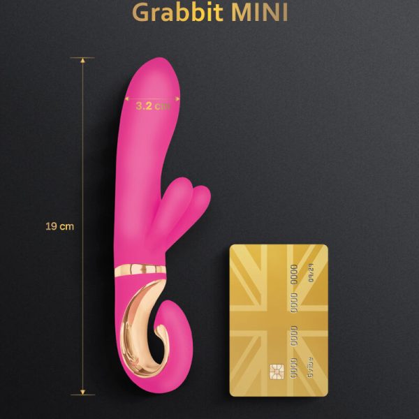 G-VIBE - GRABBIT MINI PINK SILICONE VIBRATOR - Image 2