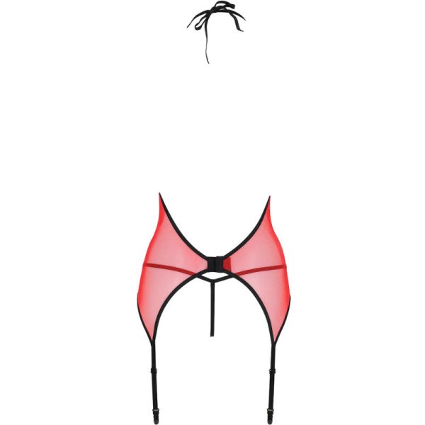PASSION - PEONIA CORSET EROTIC LINE ROJO S/M - Image 5