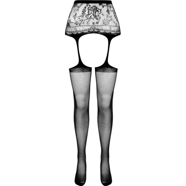 PASSION - S028 MEDIAS CON LIGUERO NEGRO TALLA UNICA - Image 5