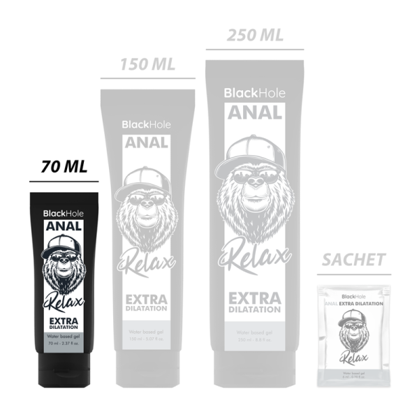 BLACK HOLE - WATER-BASED ANAL DILATION GEL 70 ML - Image 2