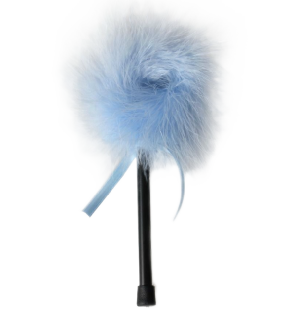 SECRETPLAY - LIGHT BLUE MARABOU DUSTER - Image 3