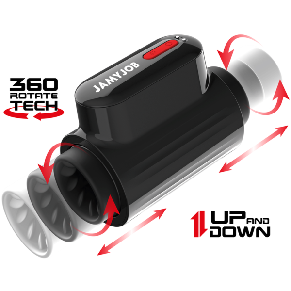 JAMYJOB - VORTEX THRUSTING AND 360 ROTATE TECH TURBO MODE MASTURBATOR - Image 3