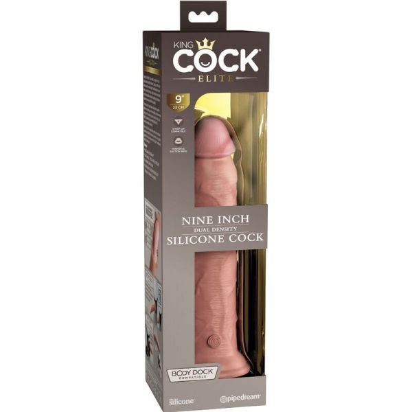 KING COCK - ELITE REALISTIC SILICONE DILDO 23 CM - Image 5