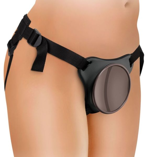 KING COCK - ELITE DELUXE ADJUSTABLE HARNESS KIT RING WITH TESTICLES  DILDO 20.3 CM - Image 5