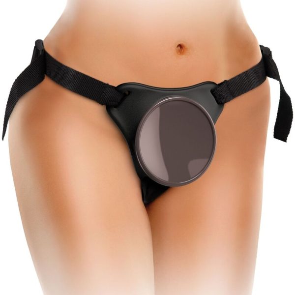 KING COCK - ELITE DELUXE ADJUSTABLE HARNESS KIT RING WITH TESTICLES  DILDO 20.3 CM - Image 4