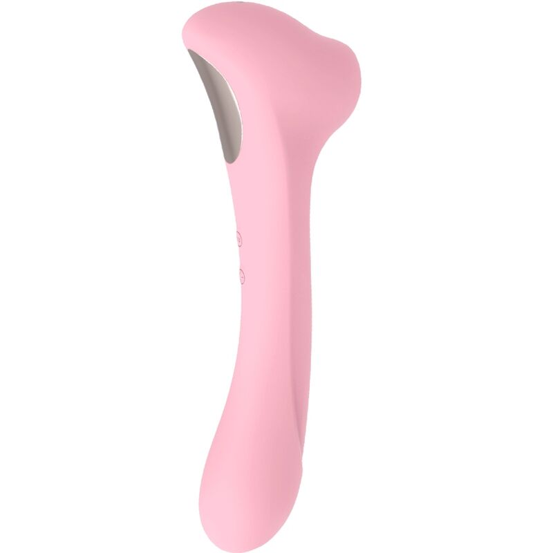 FEMINTIMATE - DAISY MASSAGER STIMULATING WAVES AND PINK VIBRATOR