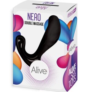 ALIVE - NERO DOUBLE MASSAGER ANAL  PROSTATIC
