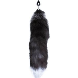 ALIVE - ANAL PLEASURE PLUG METAL FOX TAIL SIZE M