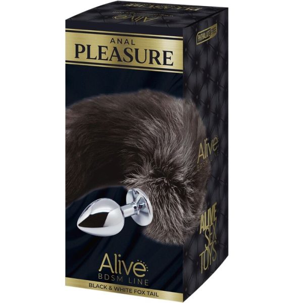 ALIVE - ANAL PLEASURE PLUG METAL FOX TAIL SIZE M - Image 5