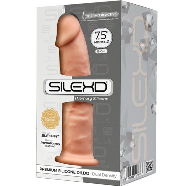 SILEXD - MODEL 2 REALISTIC PENIS PREMIUM SILEXPAN SILICONE 19 CM - Image 3