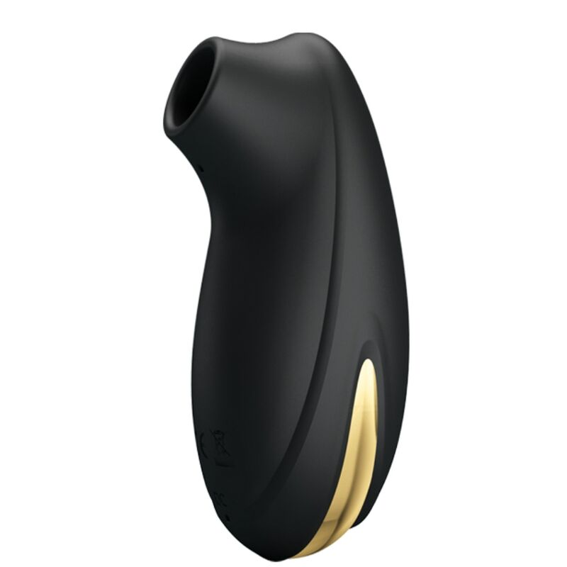PRETTY LOVE - STIMULATING WAVES - LUXURY RECHARGEABLE MASSAGER BLACK