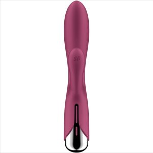 SATISFYER - SPINNING RABBIT 1 ESTIMULACION CLITORIS Y PUNTO G ROJO