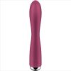 SATISFYER - SPINNING RABBIT 1 ESTIMULACION CLITORIS Y PUNTO G ROJO