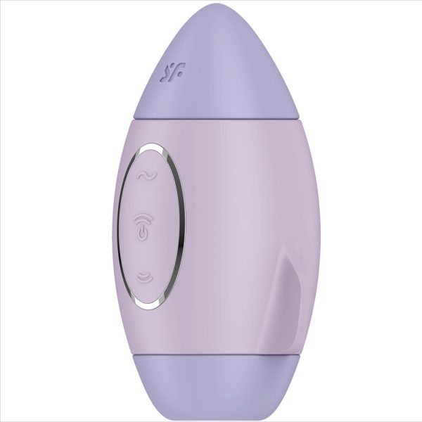 SATISFYER - MISSION CONTROL LILA VIBRADOR PEQUEÑO DE DOBLE IMPULSO - Image 2