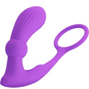 PRETTY LOVE - WARREN VIOLET ANAL RING  VIBRATOR
