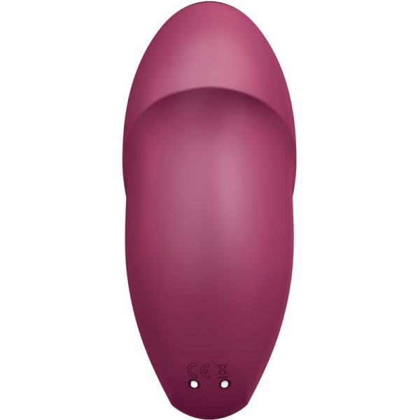SATISFYER - TAP  CLIMAX 1 VIBRADOR LAY-ON ROJO - Image 3