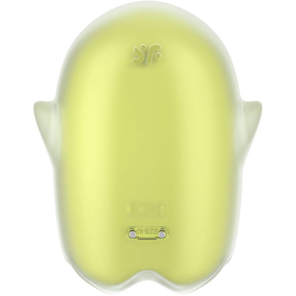 SATISFYER - GLOWING GHOST AIR PULSE  VIBRADOR AMARILLO - Image 3