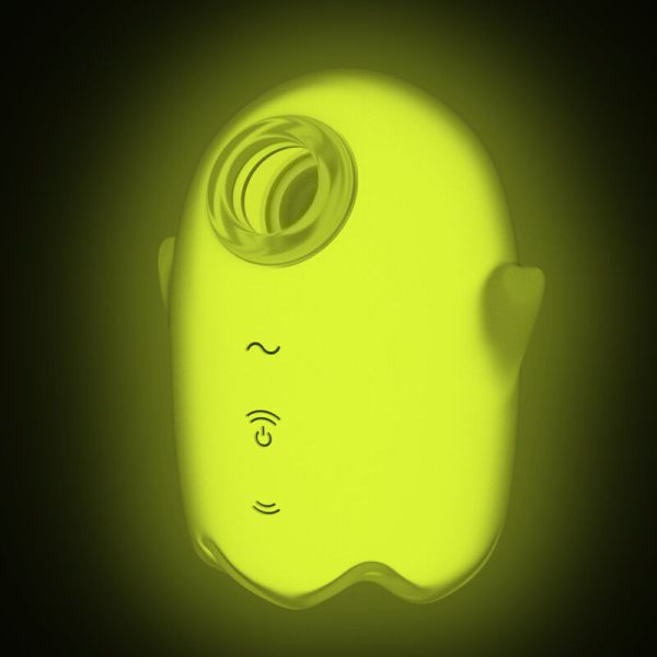 SATISFYER - GLOWING GHOST AIR PULSE  VIBRADOR AMARILLO - Image 5