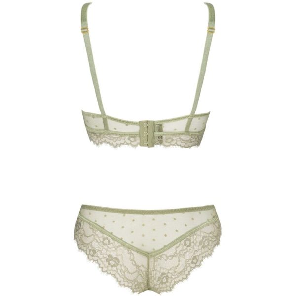 LIVCO CORSETTI FASHION - PINE LC 90667 SUJETADOR + PANTY KHAKI - Image 4