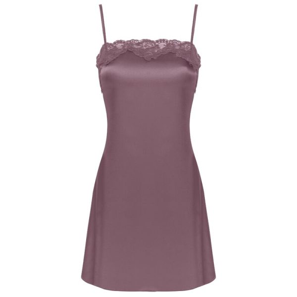 LIVCO CORSETTI FASHION - JACQUELINE LC 90249 BATA + CAMISA + PANTY VIOLET S/M - Image 4
