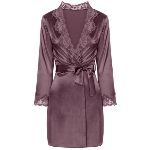LIVCO CORSETTI FASHION - JACQUELINE LC 90249 BATA + CAMISA + PANTY VIOLET S/M - Image 3