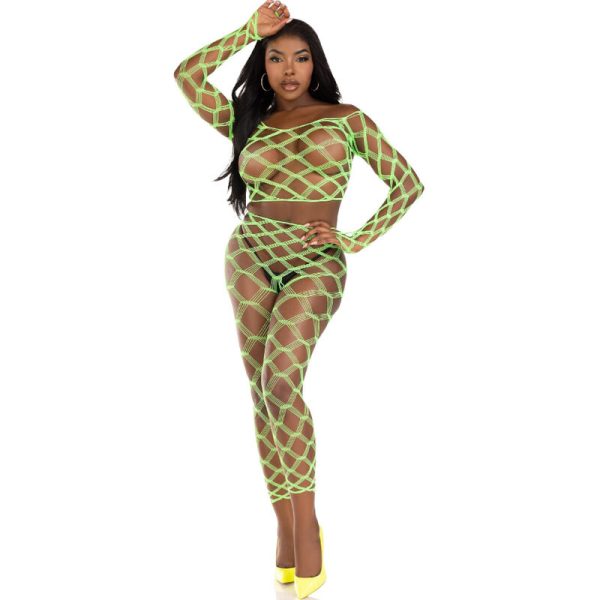 LEG AVENUE - TOP  LEGGINS HARDCORE VERDE - Image 2