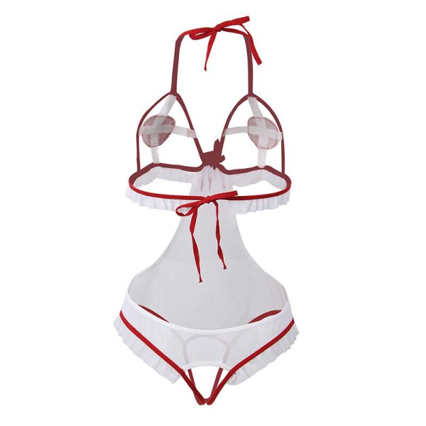 SUBBLIME - DISFRAZ DE ENFERMERA SEXY SIN ENTREPIERNA S/M - Image 5