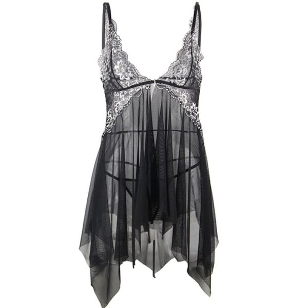SUBBLIME - BABYDOLL TELA TUL PECHO ENCAJE S/M - Image 5