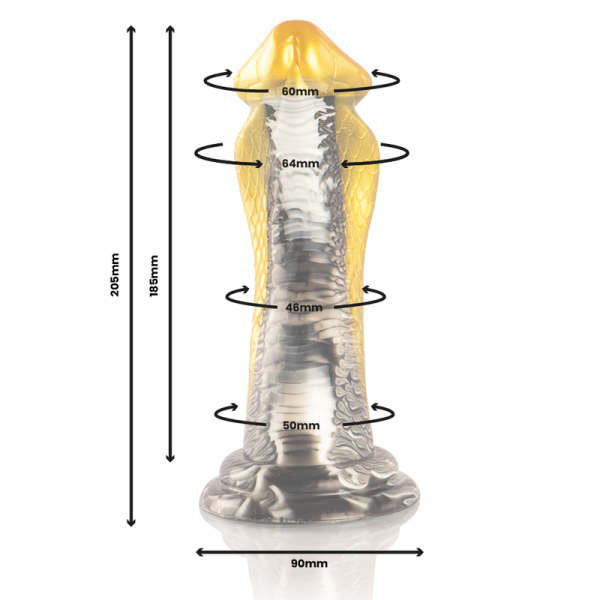 EPIC - DRAKON DILDO YELLOW COBRA - Image 2