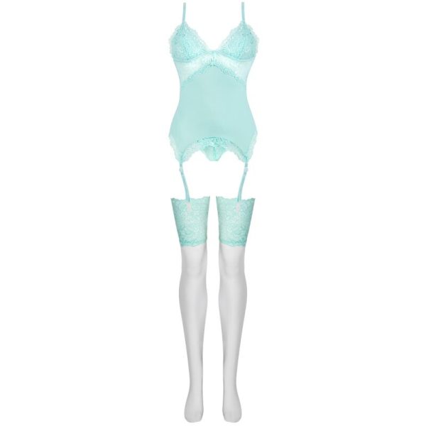 LIVCO CORSETTI FASHION - PERSINNE MIT EMPORIO SET CORSET + PANTY + MEDIAS - Image 3