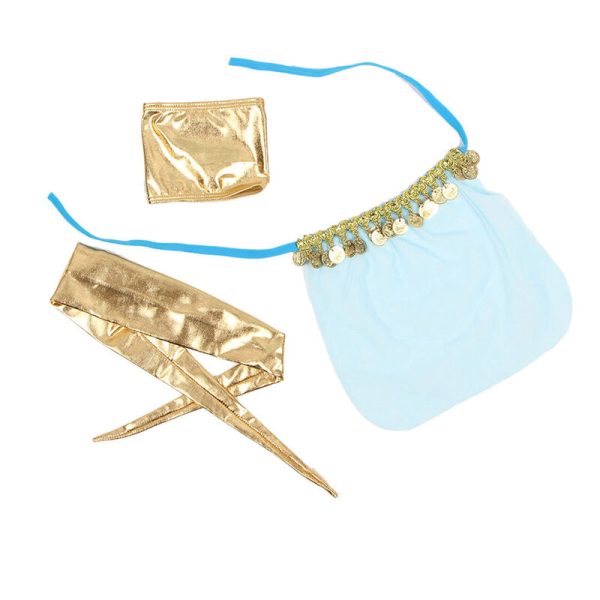 SUBBLIME - SET DE LENCERIA INDIA STYLE AZUL S/M - Image 5