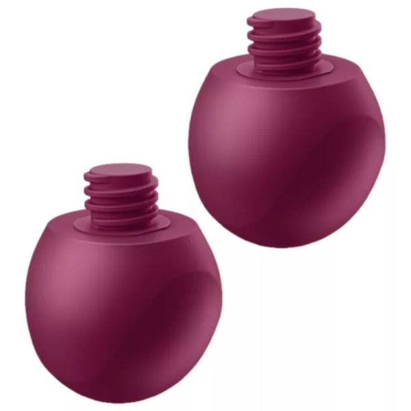 SATISFYER - LOVE BIRDS VARY VIBRATING BALLS FREE APP WINE RED - Image 4