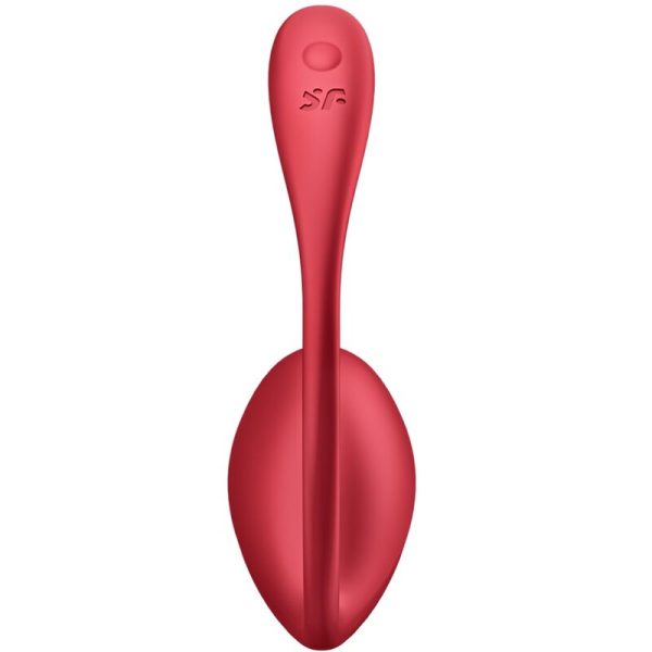 SATISFYER - SHINY PETAL G POINT REMOTE CONTROL STIMULATOR RED FREE APP - Image 5