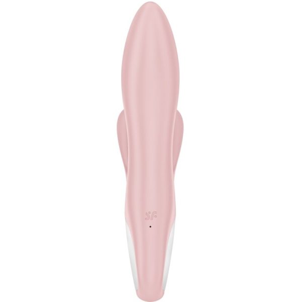SATISFYER - AIR PUMP BUNNY 3 INFLATABLE RABBIT VIBRATOR PINK - Image 5