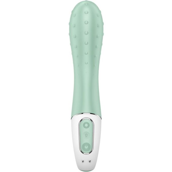 SATISFYER - AIR PUMP VIBRATOR 3 INFLATABLE G POINT MINT - Image 3