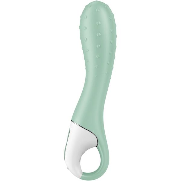 SATISFYER - AIR PUMP VIBRATOR 3 INFLATABLE G POINT MINT - Image 4