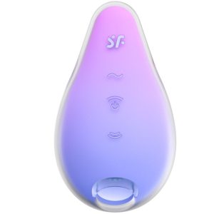 SATISFYER - MERMAID VIBES STIMULATOR  VIBRATOR VIOLET AND PINK