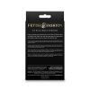 NS NOVELTIES - FETISH  FASHION EYES AND MOUTH HOOD NYLON BLACK
