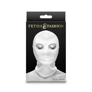 NS NOVELTIES - FETISH  FASHION EYES HOOD NYLON WHITE