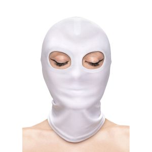 NS NOVELTIES - FETISH  FASHION EYES HOOD NYLON WHITE