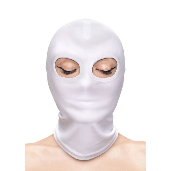 NS NOVELTIES - FETISH  FASHION EYES HOOD NYLON WHITE