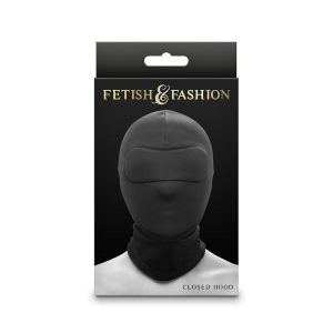 NS NOVELTIES - FETISH  FASHION CLOSED HOOD NYLON BLACK