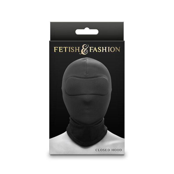 NS NOVELTIES - FETISH  FASHION CLOSED HOOD NYLON BLACK - Image 2