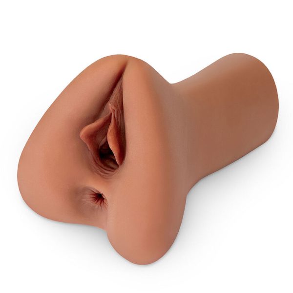 PDX PLUS - PICK YOUR PLEASURE XL REALISTIC STROKER BROWN - Image 2
