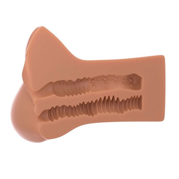 PDX PLUS - PICK YOUR PLEASURE XL REALISTIC STROKER BROWN - Image 3