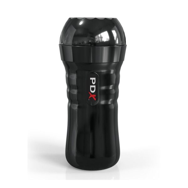 PDX EXTREME - SLIDE  GLIDE SELF-LUBRICATING MASTURBATOR CLEAR
