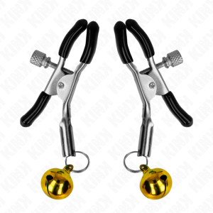 KINK - GOLD SINGLE BELL NIPPLE CLAMP 6 CM